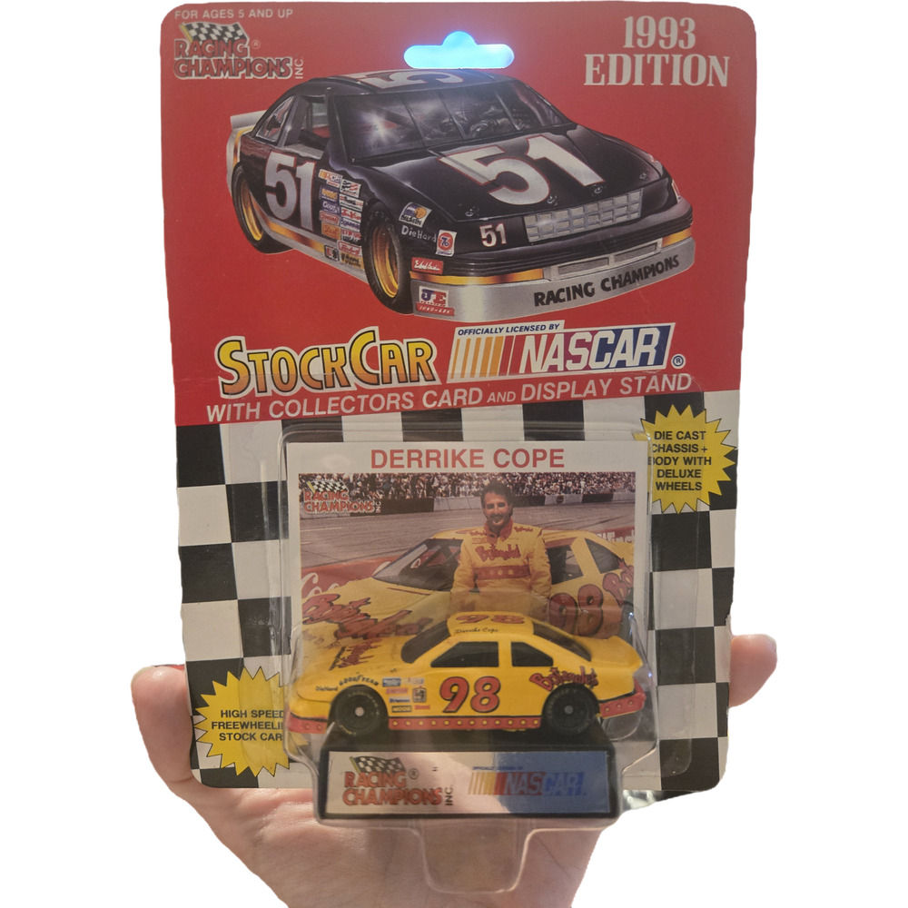 Derrike Cope #98 Bojangles Racing Champions 1993 Edition 1:64 Diecast NASCAR